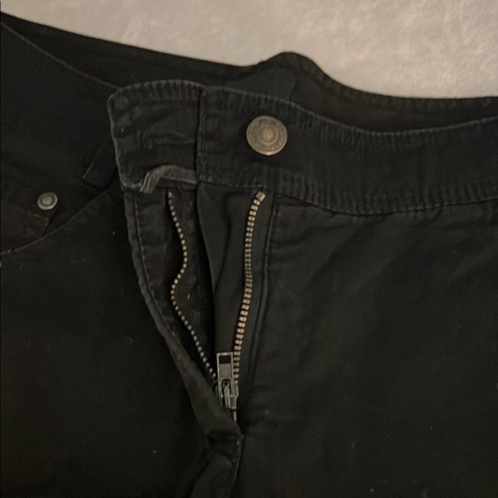 Calvin Klein Black Denim Pants NWOT - Picture 5 of 10